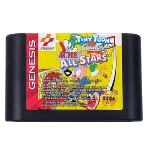 Tiny Toon Adventures Acme All-Stars Sega Genesis 1994 Game Cart Only Tested